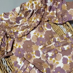 Kate Quinn ruffle pant romper sz. 3-6 months.